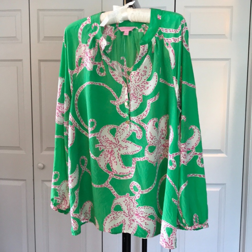 Lilly Pulitzer Elsa Silk L